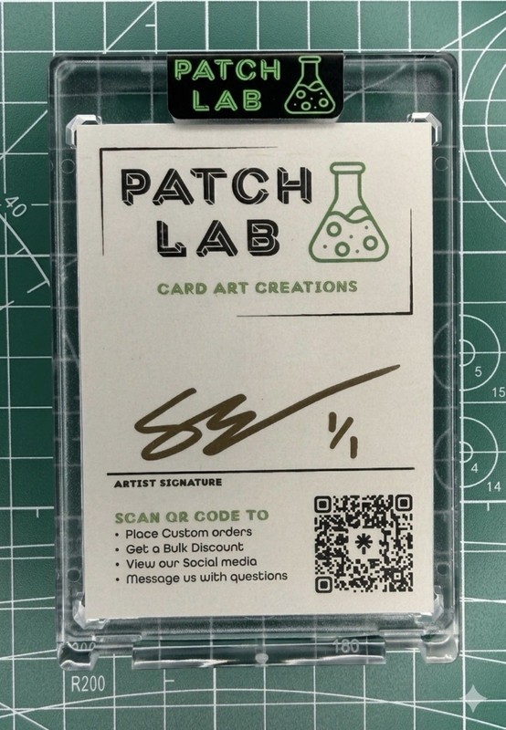 Shai Gilgeous-Alexander Silver Refractor Logoman Jersey 1/1 - Built by Patch Lab view 2