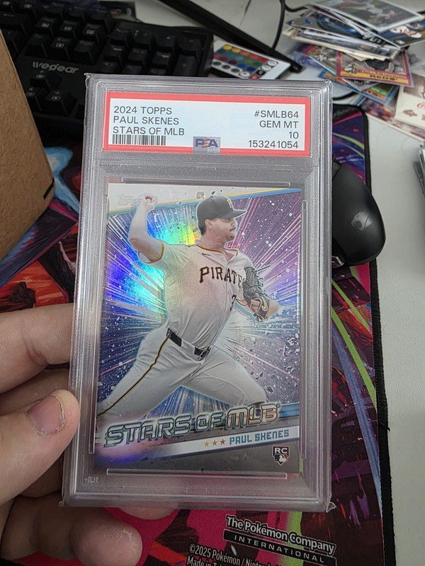 2024 topps paul skenes Stars Of Mlb Rc Psa 10