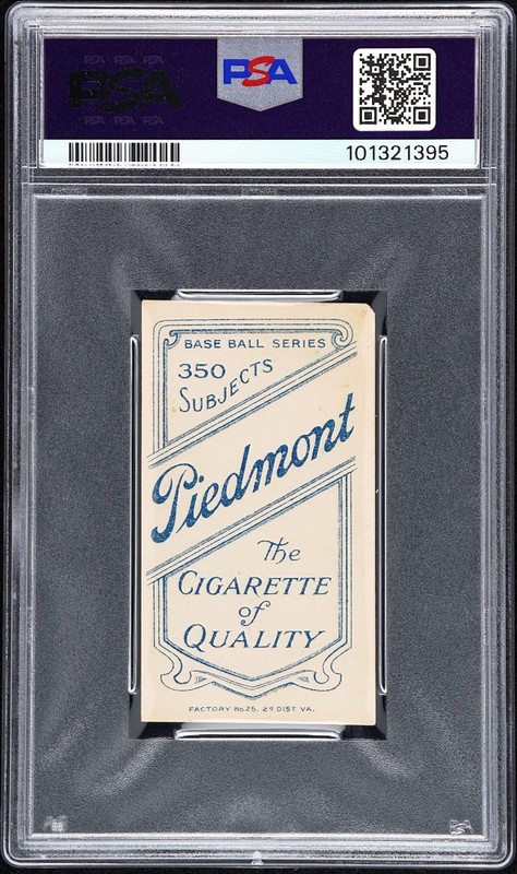 🔥 Ty Cobb 1909-11 T206 Piedmont 350 Bat Off Shoulder PSA 3.5 VG+ 🐐 Vintage HOF view 2