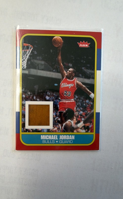 2007-08 Fleer - Michael Jordan 1986/87 Rookie Reprint Michael Jordan #RCF Floor