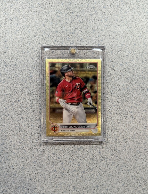 2022 Topps Chrome Baseball #22 Josh Donaldson Superfractor 1/1 Twins RARE MVP