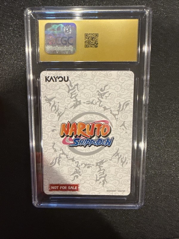 🍥🔥 CGC PRISTINE 10 | Naruto Uzumaki NRSA-PR-003 Promo | PSA Magazine 2025 view 2