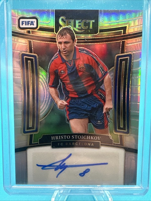 Hristo Stoichkov 2023 Panini Select FIFA #S-HS Signatures Auto
