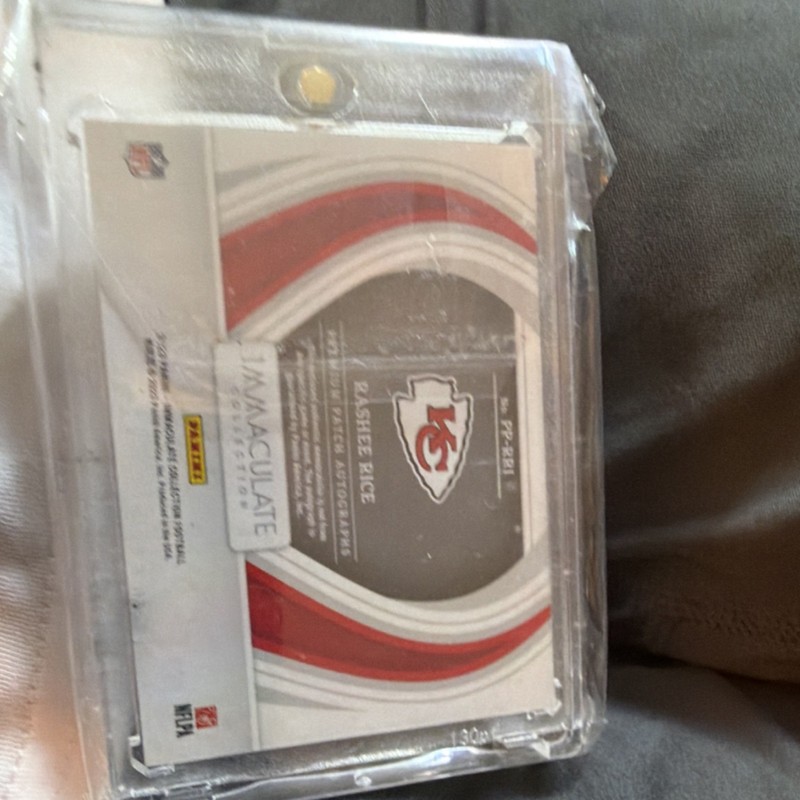 Panini Immaculate Collection Rookie Auto Patch Rashee Rice Chiefs RP-2 /99 view 2
