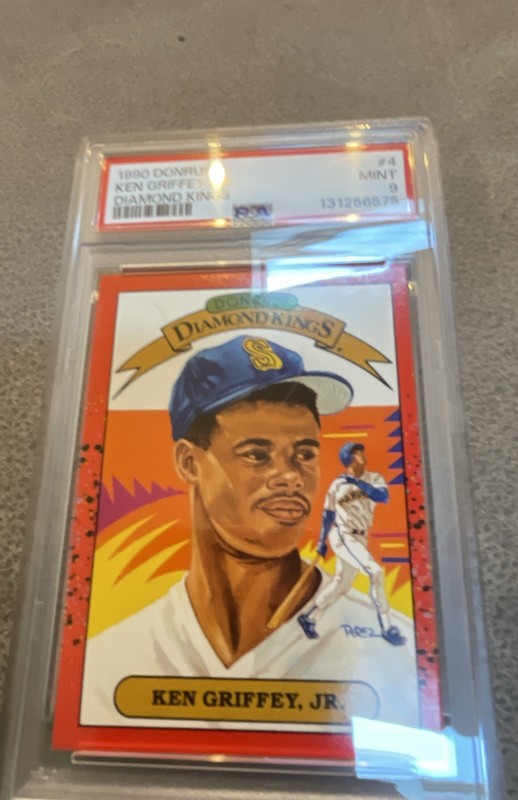 1990 Donruss - Diamond Kings Ken Griffey Jr #4