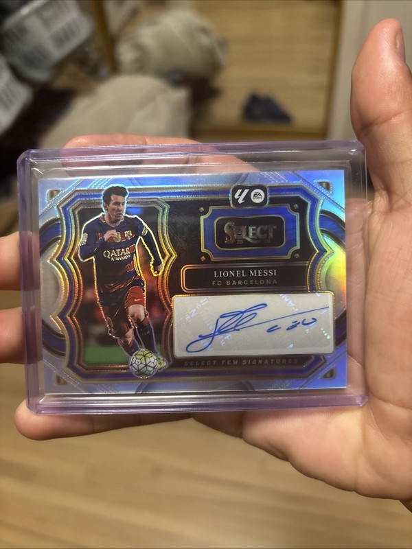 2025-26 Select La Liga Lionel Messi Select Few Signatures BARCELONA