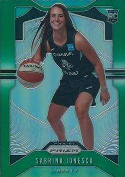 2020 Panini Prizm WNBA #89 Green Rookie Sabrina Ionescu