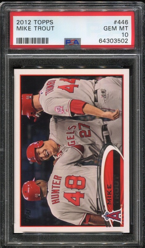 2012 Topps Mike Trout #446 PSA 10