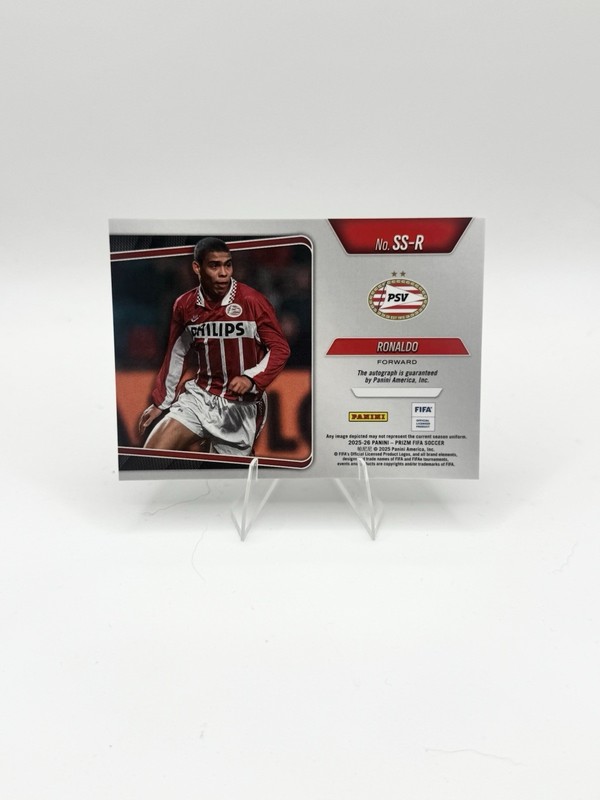 2025-26 Panini Prizm FIFA Ronaldo Sensational Signatures Auto #SS-R view 2