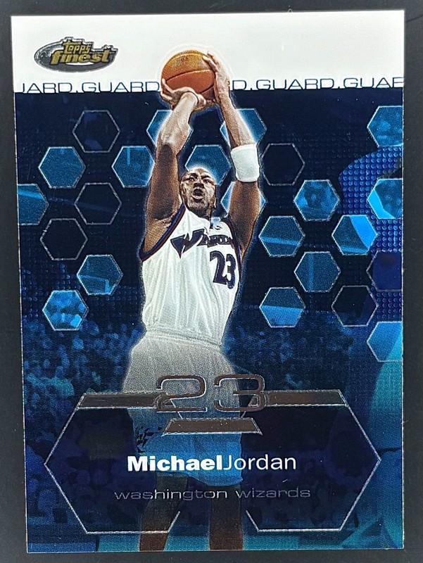 2002-03 Topps Finest Michael Jordan #100 - Bulls HOF