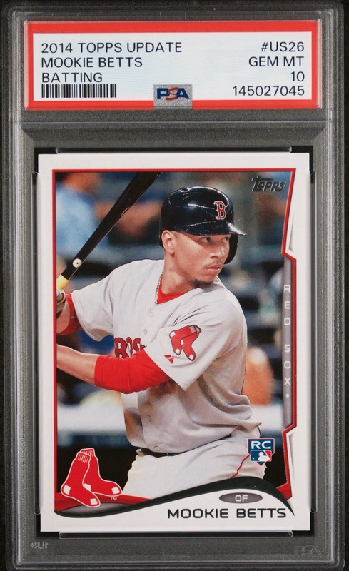 2014 Topps Update US26 RC Mookie Betts PSA 10!