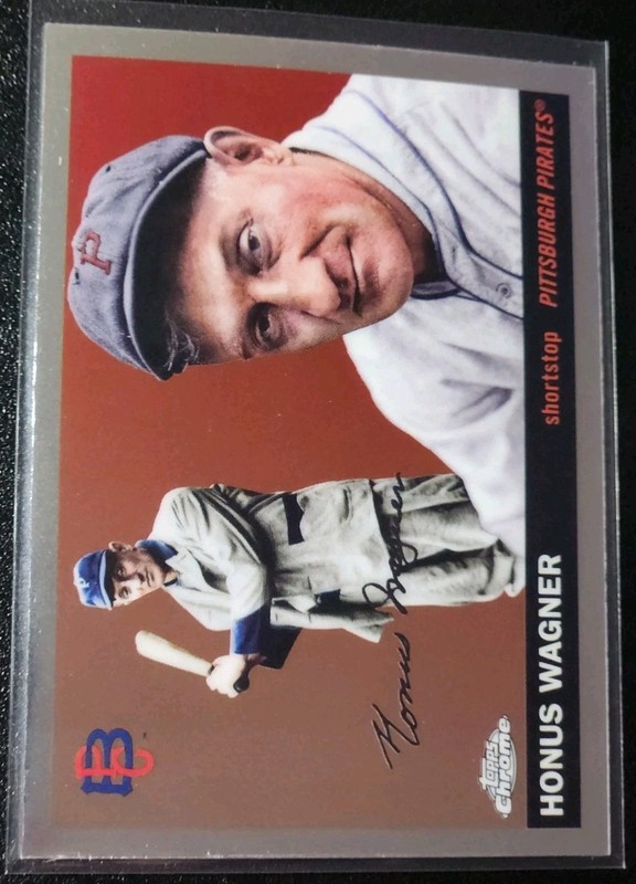 2025 Topps Chrome Platinum #439 Honus Wagner Base Card Pittsburgh Pirates