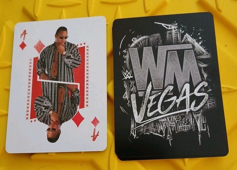 2026 WWE Wrestlemania 42 Vegas Single Card Frm Rare Deck Dwayne The Rock Johnson