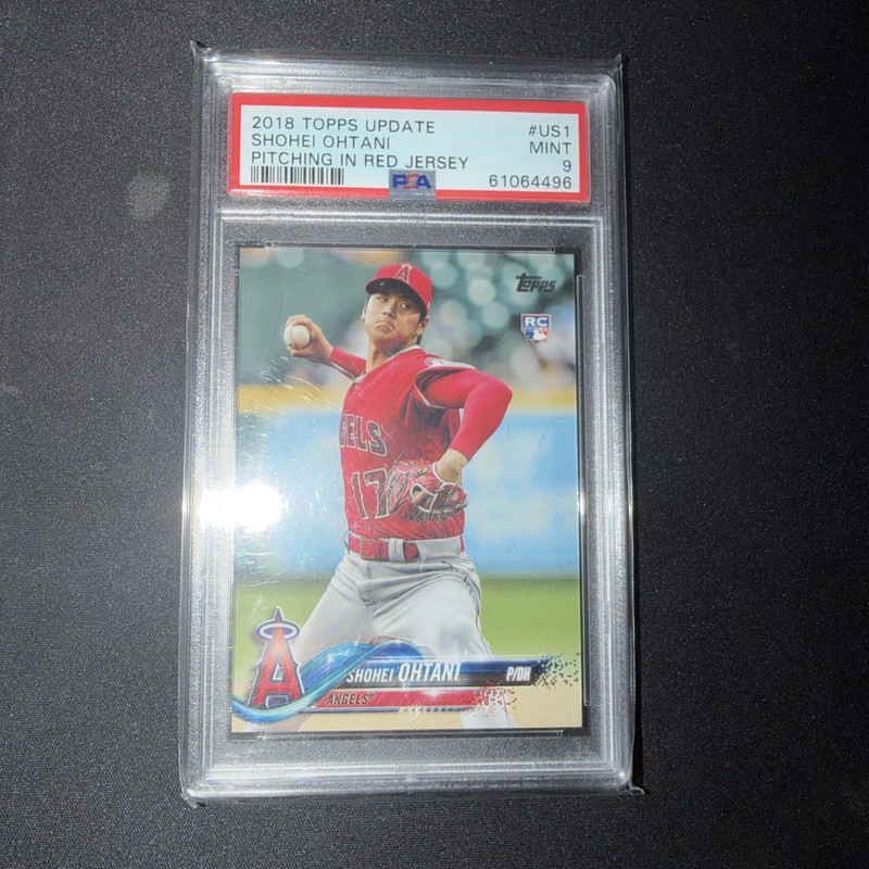 2018 Topps Chrome Update Shohei Ohtani #HMT1 Angels PSA 9 Rookie Base