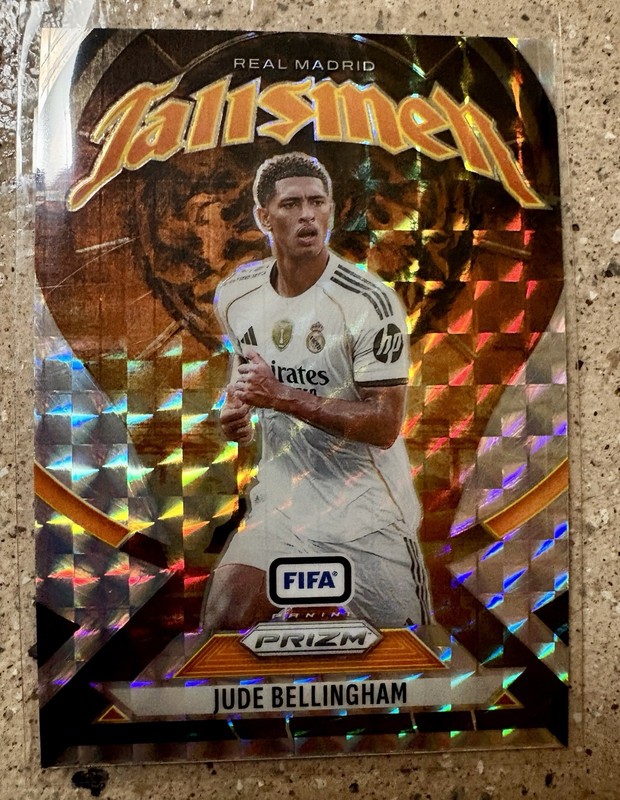 Panini 2025-26 Prizm Silver Mosaic FIFA Soccer Talismen Jude Bellingham 🔥 #3