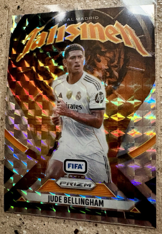 Panini 2025-26 Prizm Silver Mosaic FIFA Soccer Talismen Jude Bellingham 🔥 #3 view 2