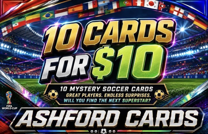 Mystery Pack Soccer 10 Card Set Rookies/Parallels/Inserts Guaranteed ￼￼ view 2