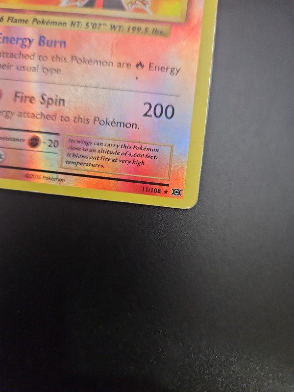 🔥 Evolutions Charizard #11/108 view 2