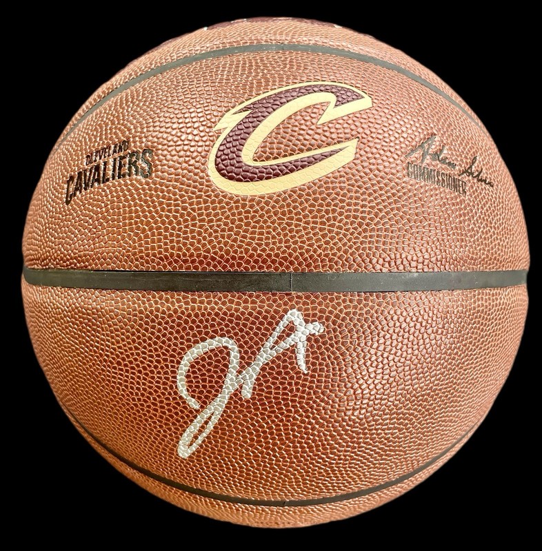Jarrett Allen Signed Autographed Cleveland Cavaliers Wilson Basketball Psa/Dna