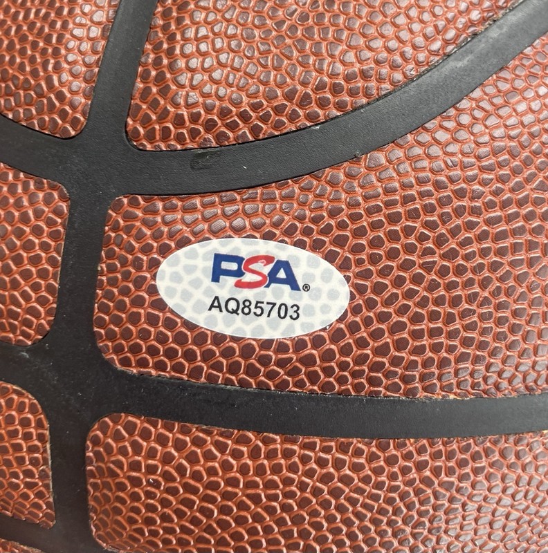 Jarrett Allen Signed Autographed Cleveland Cavaliers Wilson Basketball Psa/Dna view 2