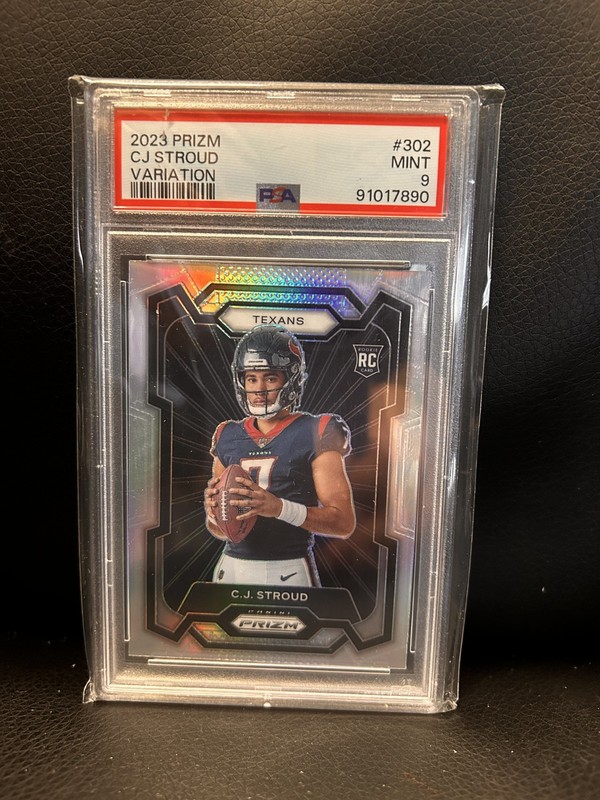 2023 Panini Prizm Rookie Variation C.J. Stroud #302 PSA 9