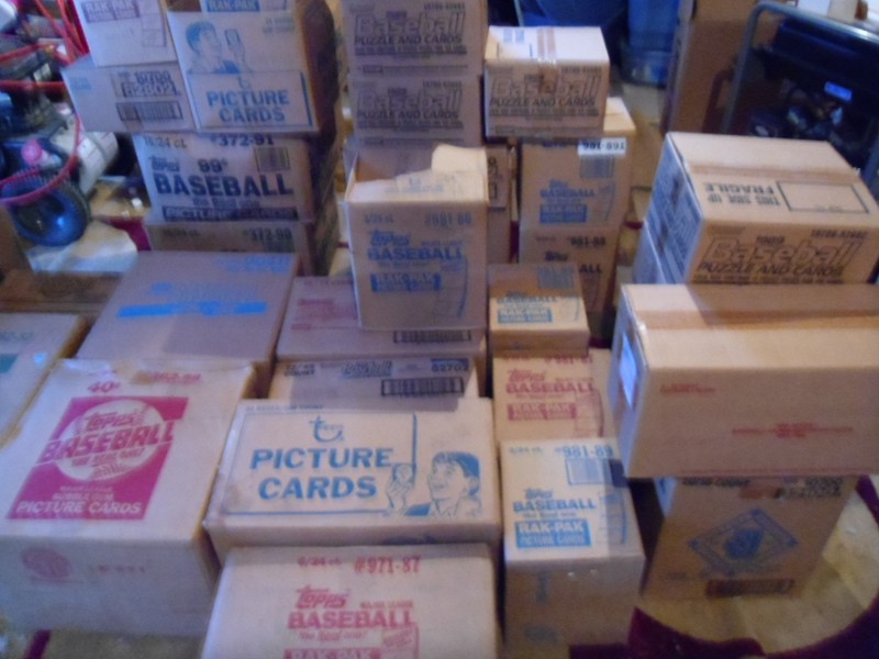VINTAGE UNOPENED BASEBALL CARD PACK BLOWOUT! ONE 1987 TOPPS RACK PACK PER  LOT!! view 2