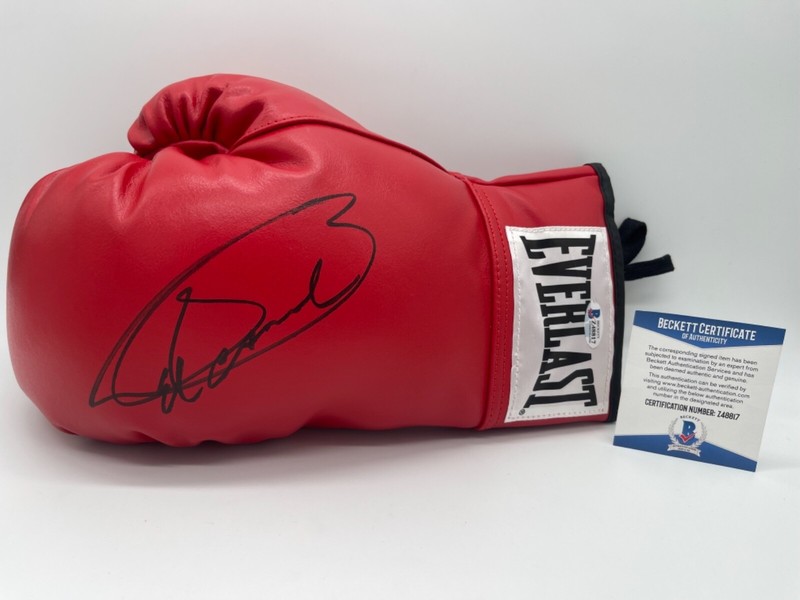 Canelo  Alvarez Signed Everlast Boxing Glove Beckett BAS COA Z48817 PSA/DNA RARE