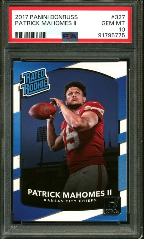 Patrick Mahomes Mystery Pack  - PSA 10 Mahomes Guaranteed + NFL Rookies 🏈🔥 view 2