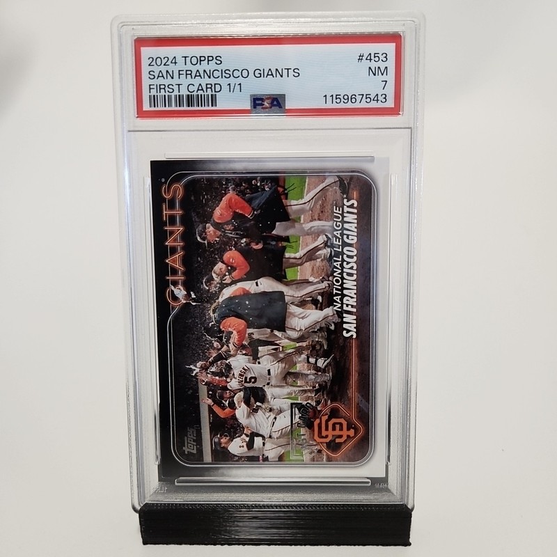2024 Topps San Francisco Giants First Card 1/1 #453 PSA 7