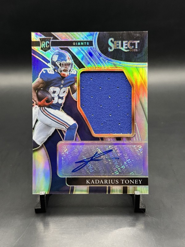 2021 Select Kadarius Toney Auto Patch Holo JRS-KTO  43/99 🔥🔥