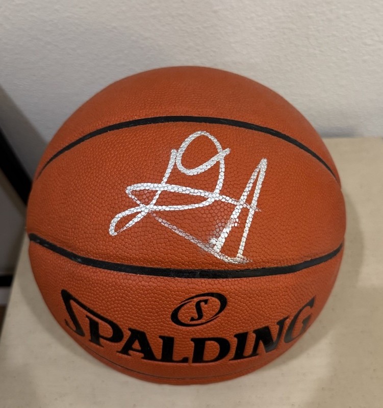 DeAndre Ayton Signed Spalding NBA Basketball Autograph PSA Guaranteed LA Lakers