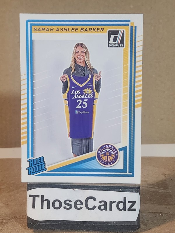 2025 Donruss WNBA Rated Rookie #100 Sarah Ashlee Barker