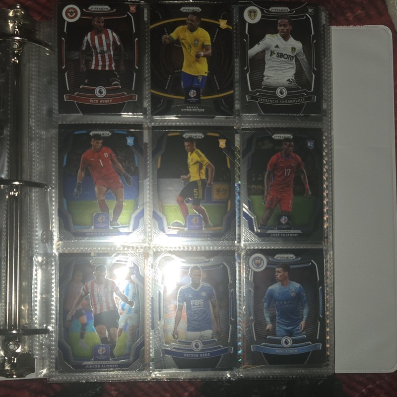 Panini Topps Soccer Trading Card Lot 100+ Cards 2021-22 Premier League UEFA view 2