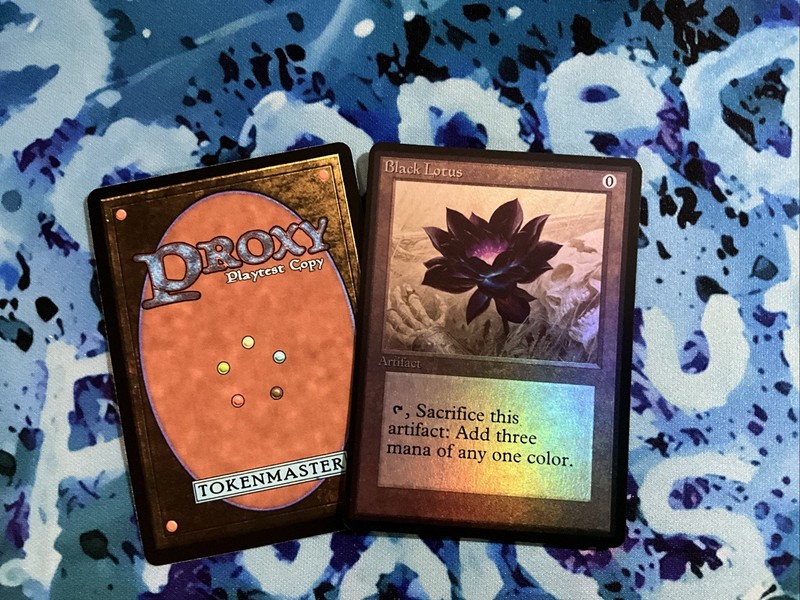 Play test Black Lotus Alternate Retro Foil