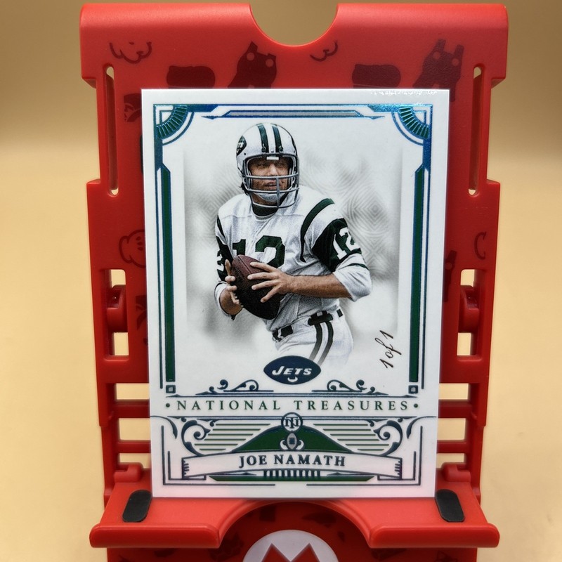 2025 National Treasure Joe Namath Blue 1/1 NY One Of One