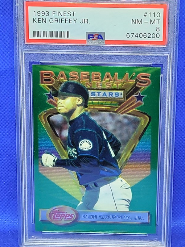 Ken Griffey Jr. 1993 Topps Finest All Stars PSA 8 NM-Mint