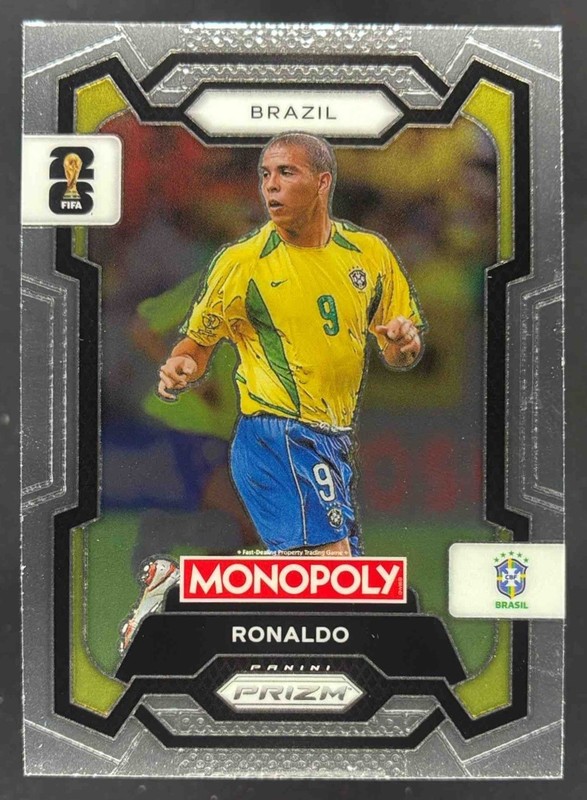 2026 Panini Soccer Prizm Monopoly World Cup Ronaldo #18 Brazil