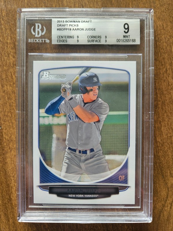 2013 AARON JUDGE BOWMAN DRAFT RC BGS 9