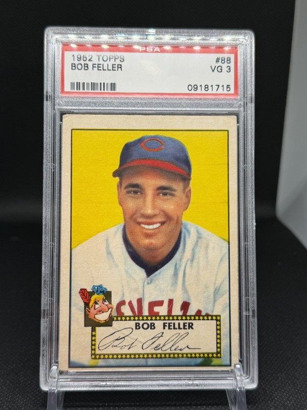 1952 Topps - Bob Feller #88
