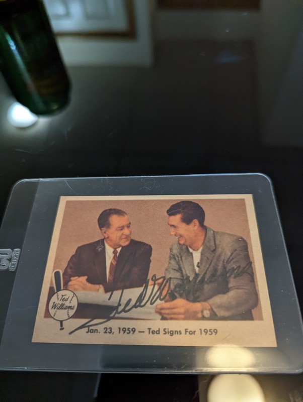 1959 Fleer Ted Williams - Ted Williams, Bucky Harris #68