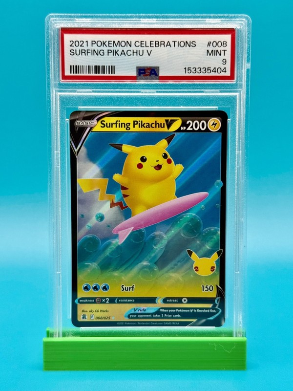 PSA 9 - 2021 Pokemon Celebrations Surfing Pikachu V #8