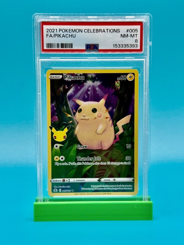 PSA 8 - 2021 Pokemon Celebrations FA/ Pikachu #005