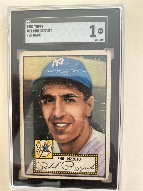 1952 topps phil rizzuto 11