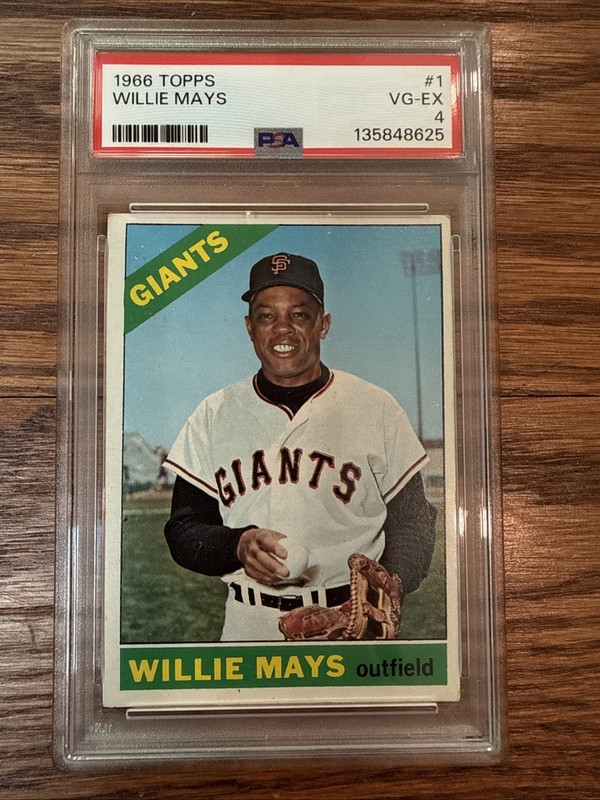 1966 Topps - Willie Mays #1