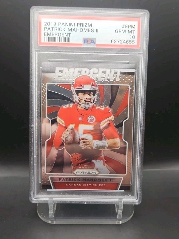 2019 Panini Prizm Patrick Mahomes II Emergent Insert PSA 10 Chiefs