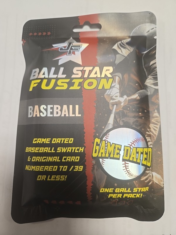 2026 Jersey Fusion Ball Star Fusion Baseball Pack Game Dated Used Swatch Factory