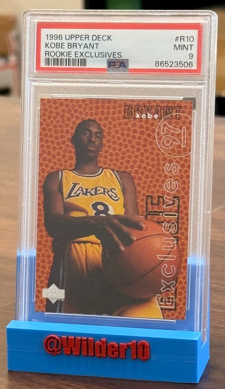 Kobe Bryant RC 1996 Upper Deck Rookie Exclusives PSA 9