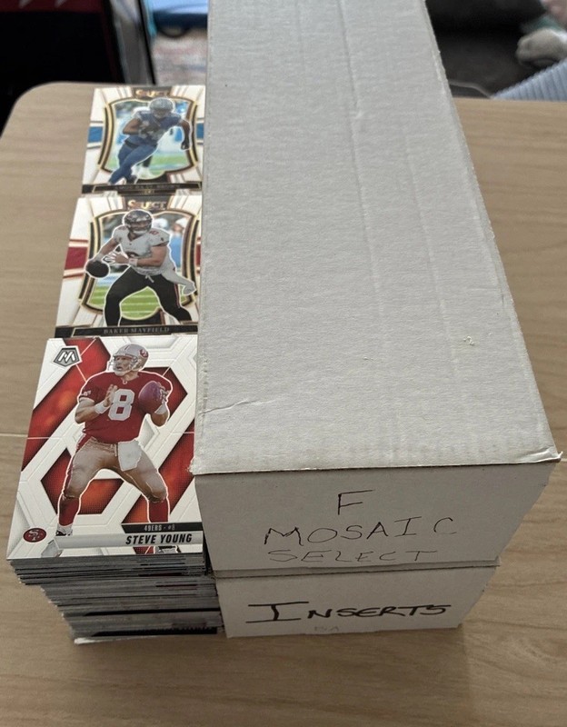 Massive  Football Card Collection - 2,000 Cards, Graded, Patch, Autos, Numbered view 2