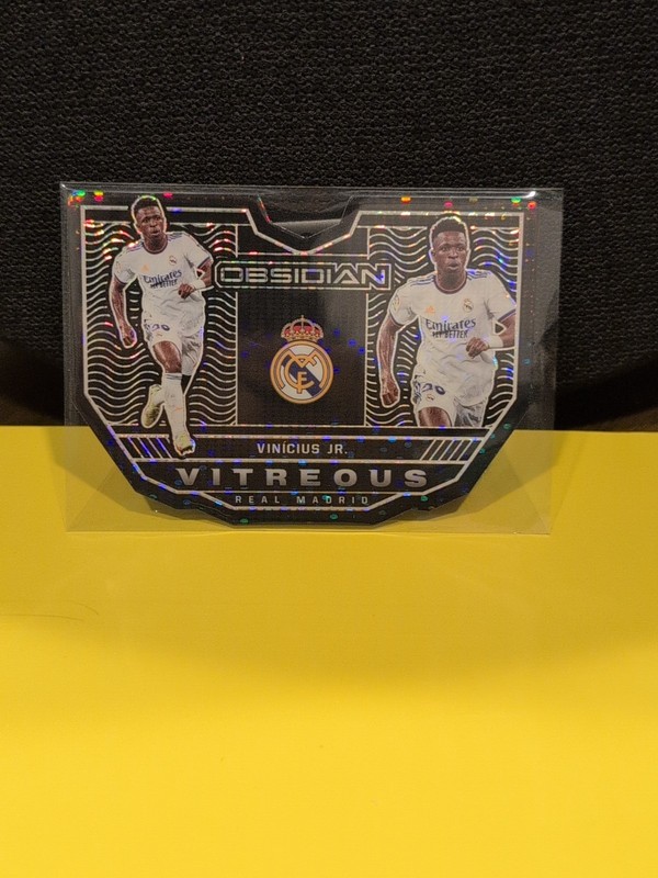 Vinicius Jr Vini Jr 2020 Topps Merlin Chrome Die Cut Black /11 1/11 Bookend