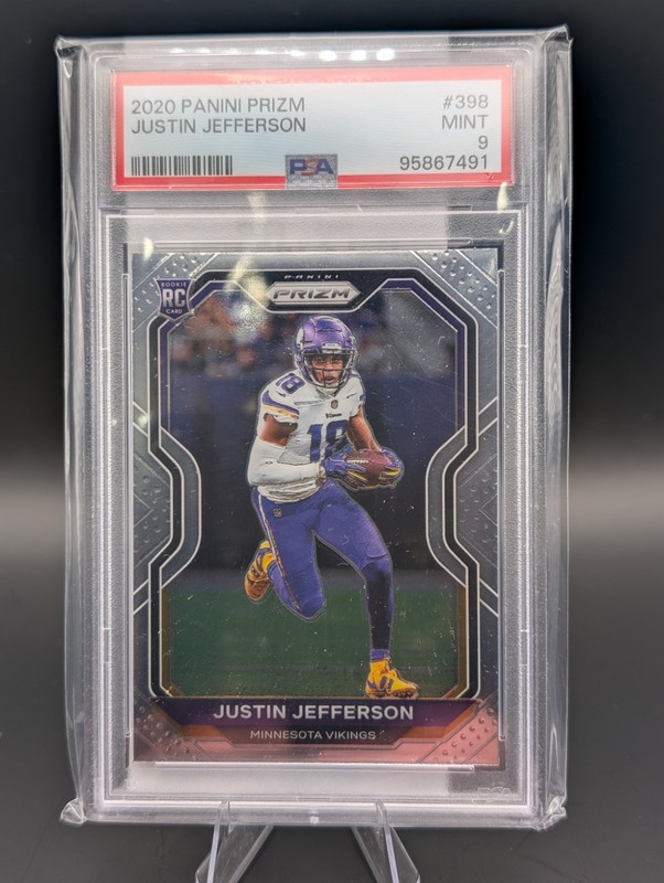 2020 Panini Prizm - Rookie Justin Jefferson #398 (RC)